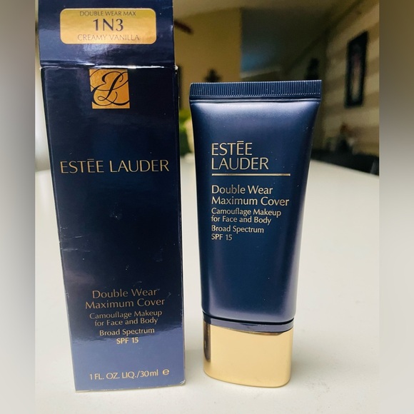 Estee Lauder New Double Wear Maximum Cover tone 1N3 Creamy Vanilla - Picture 1 of 7